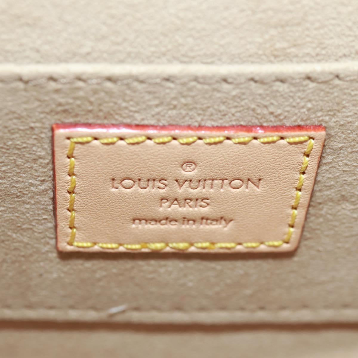 LOUIS VUITTON Monogram Laminated Jacquard Daufine MINI Gold M22826 Auth159872SAM