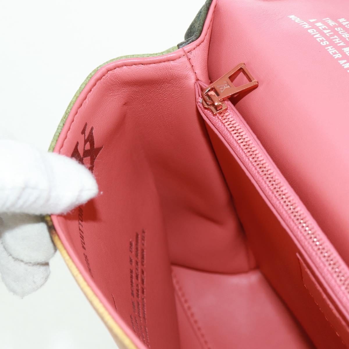 LOUIS VUITTON Masters Collection Mona Lisa Pochette Chain Bag Pink Auth159873SAM