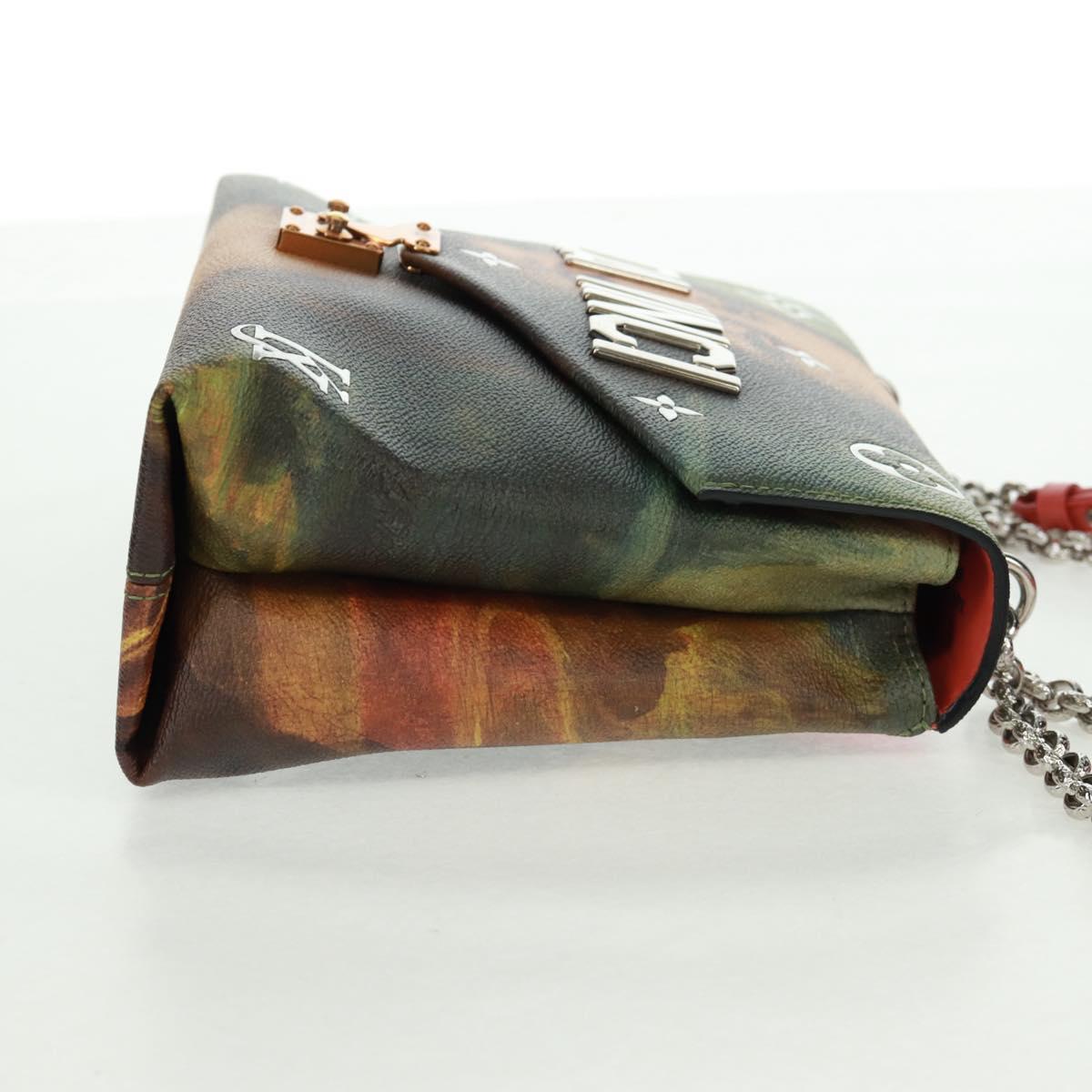 LOUIS VUITTON Masters Collection Mona Lisa Pochette Chain Bag Pink Auth159873SAM