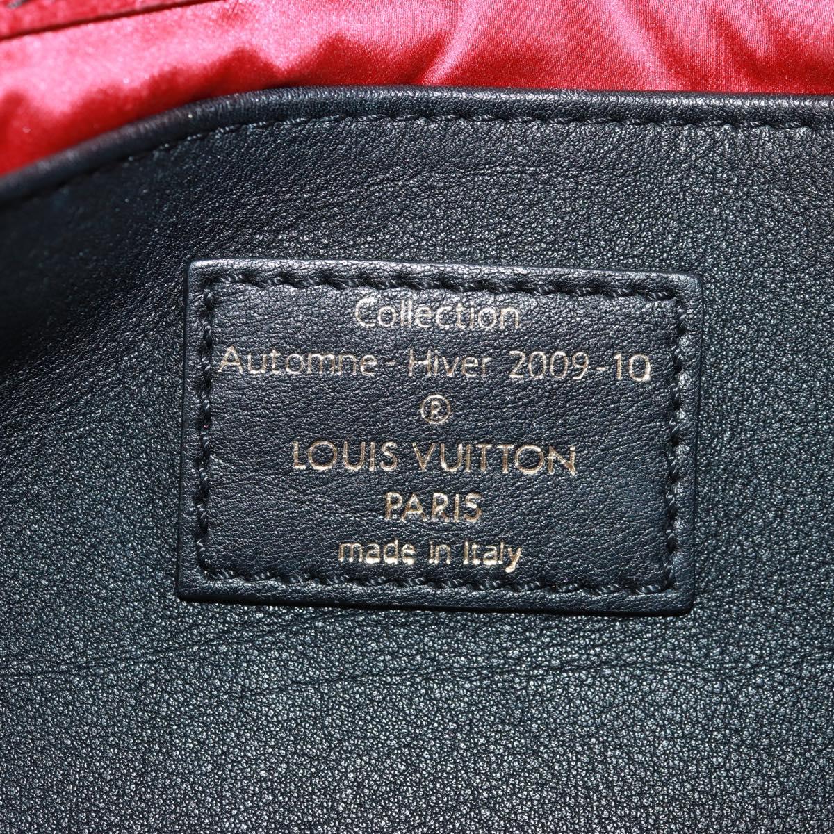 LOUIS VUITTON Monogram Clutch Bag Red LV Auth 159874SAV