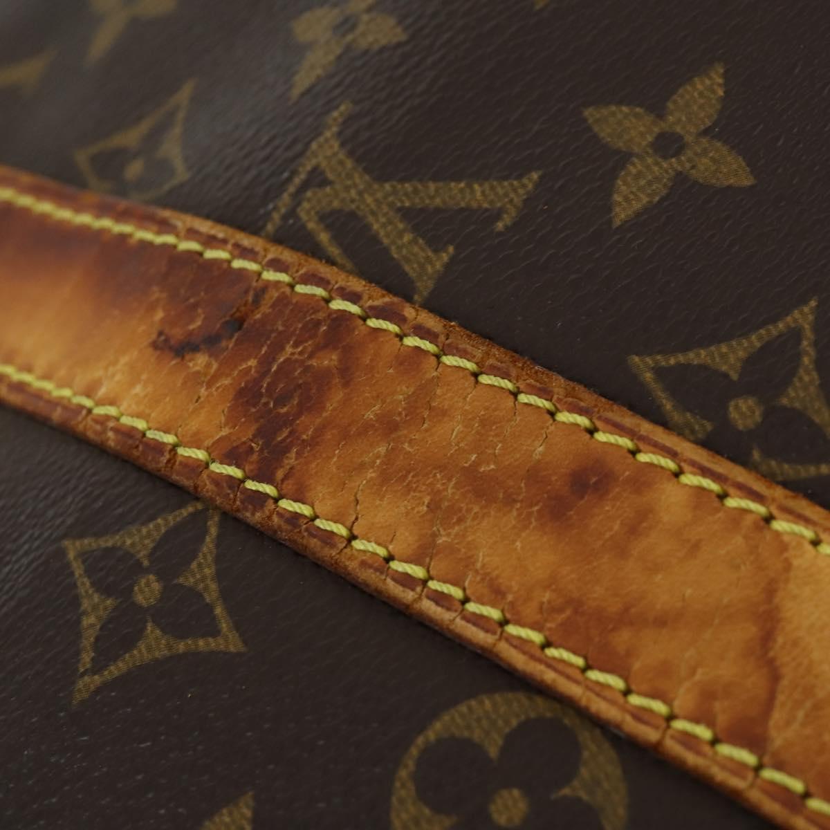 LOUIS VUITTON Monogram Keepall Bandouliere 45 Boston Bag M41418 LV Auth 159904