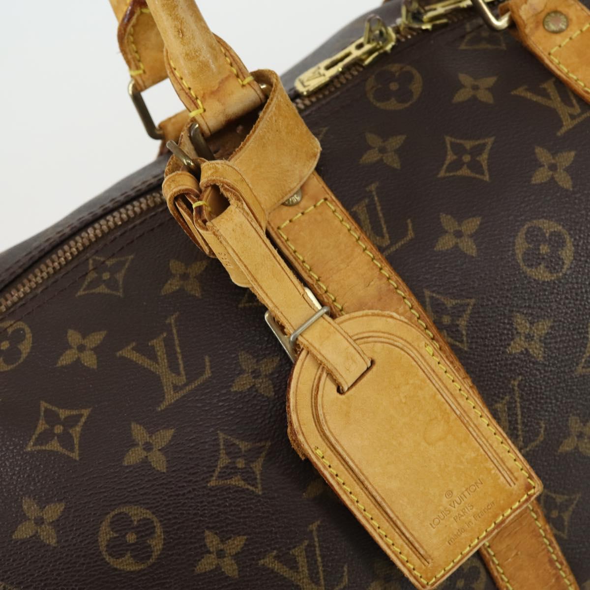 LOUIS VUITTON Monogram Keepall Bandouliere 45 Boston Bag M41418 LV Auth 159904