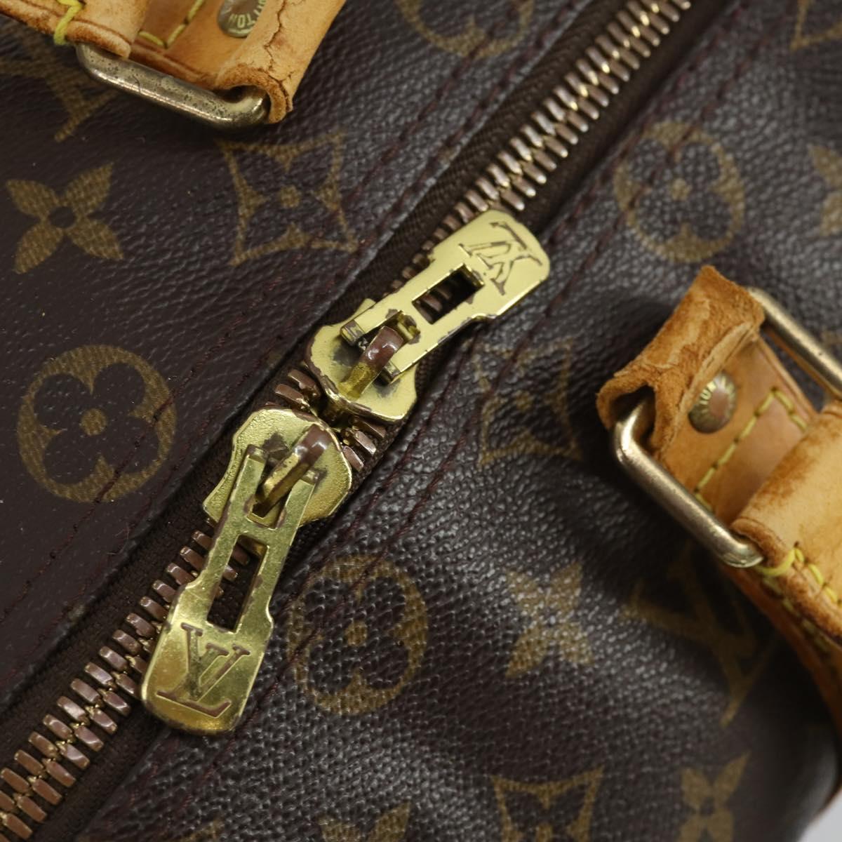 LOUIS VUITTON Monogram Keepall Bandouliere 45 Boston Bag M41418 LV Auth 159904