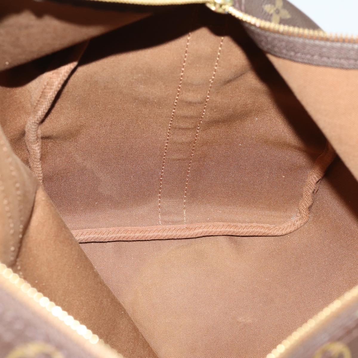 LOUIS VUITTON Monogram Keepall Bandouliere 45 Boston Bag M41418 LV Auth 159904