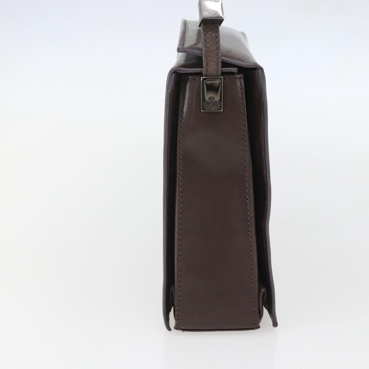 GUCCI Shoulder Bag Leather Brown 007 2014 3444 Auth 159973