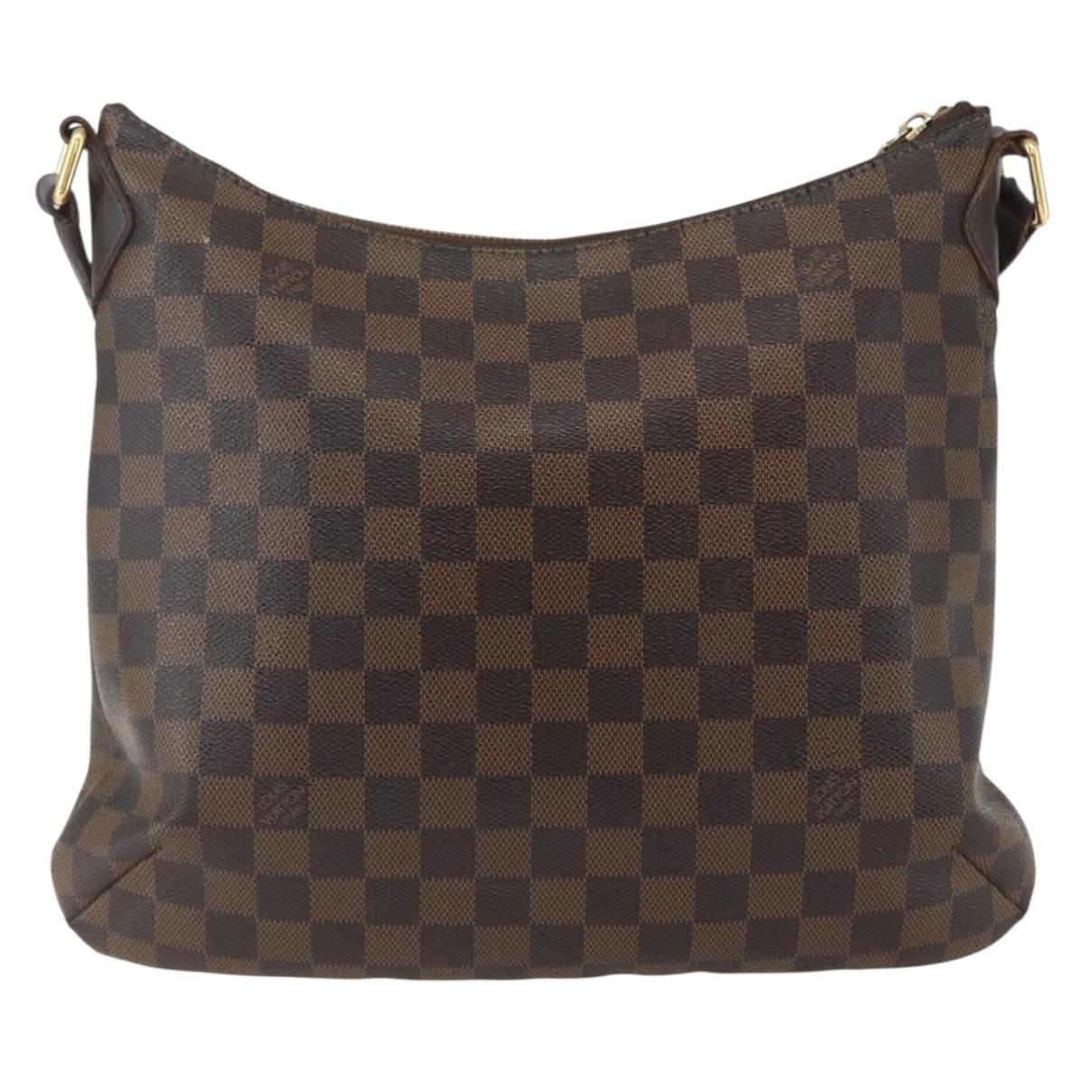 LOUIS VUITTON Damier Ebene Bloomsbury PM Shoulder Bag N42251 LV Auth 160024