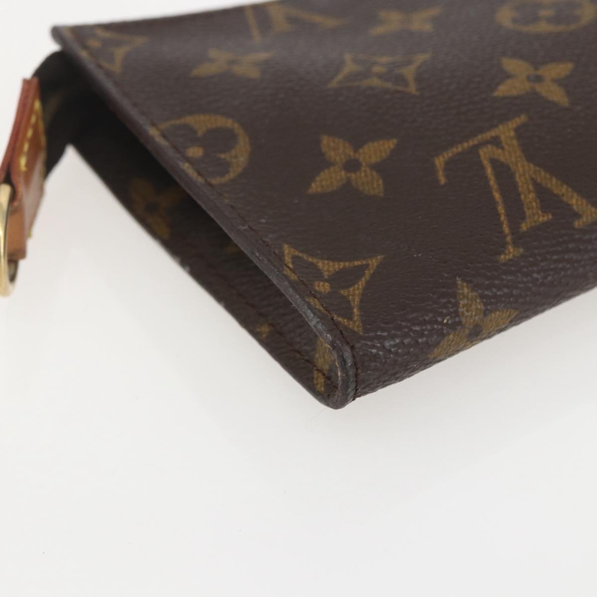 LOUIS VUITTON Monogram Bucket PM Accessory Pouch LV Auth 160083