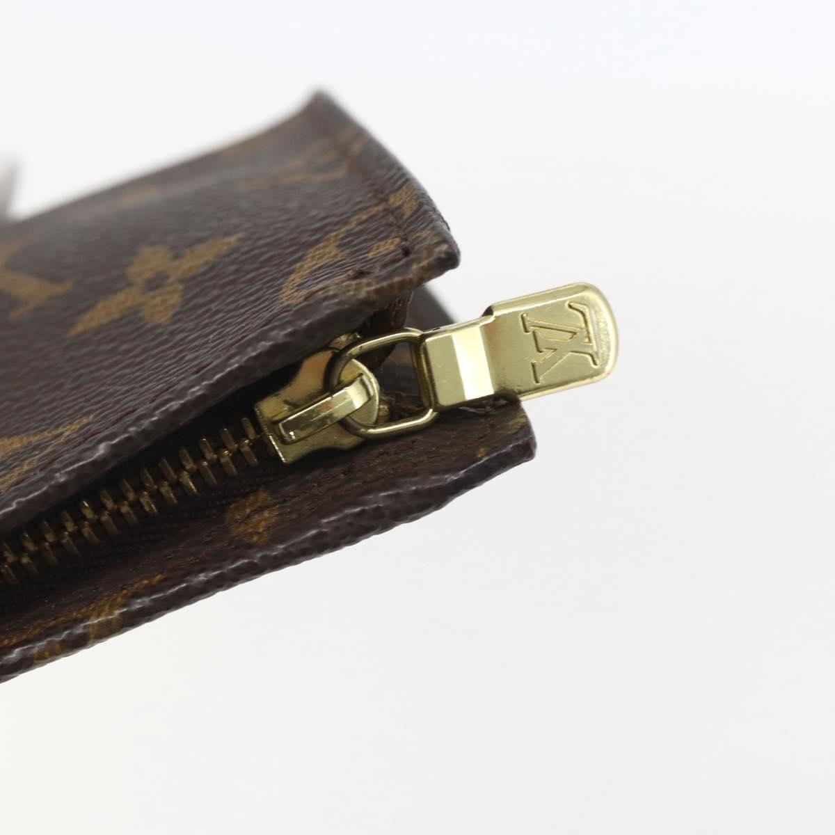 LOUIS VUITTON Monogram Bucket PM Accessory Pouch LV Auth 160083
