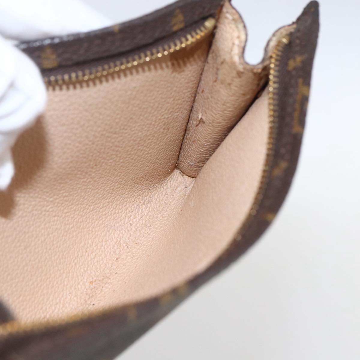 LOUIS VUITTON Monogram Bucket PM Accessory Pouch LV Auth 160083