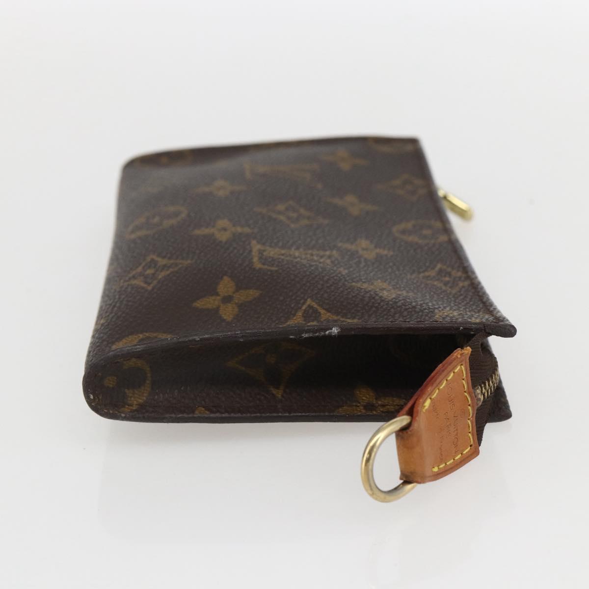 LOUIS VUITTON Monogram Bucket PM Accessory Pouch LV Auth 160083