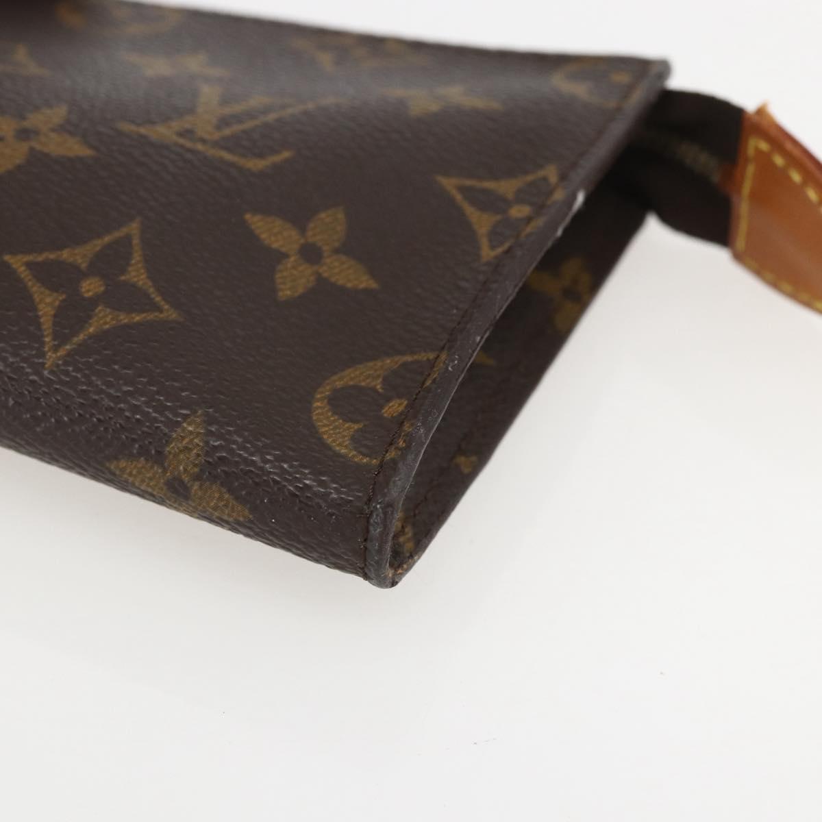 LOUIS VUITTON Monogram Bucket PM Accessory Pouch LV Auth 160083