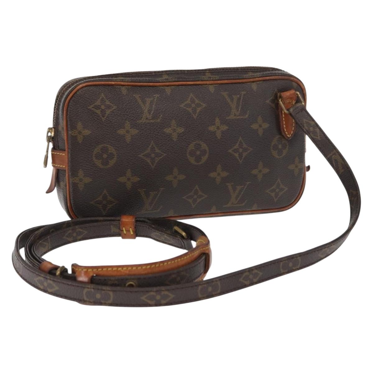 LOUIS VUITTON Monogram Marly Bandouliere Shoulder Bag M51828 LV Auth 160106