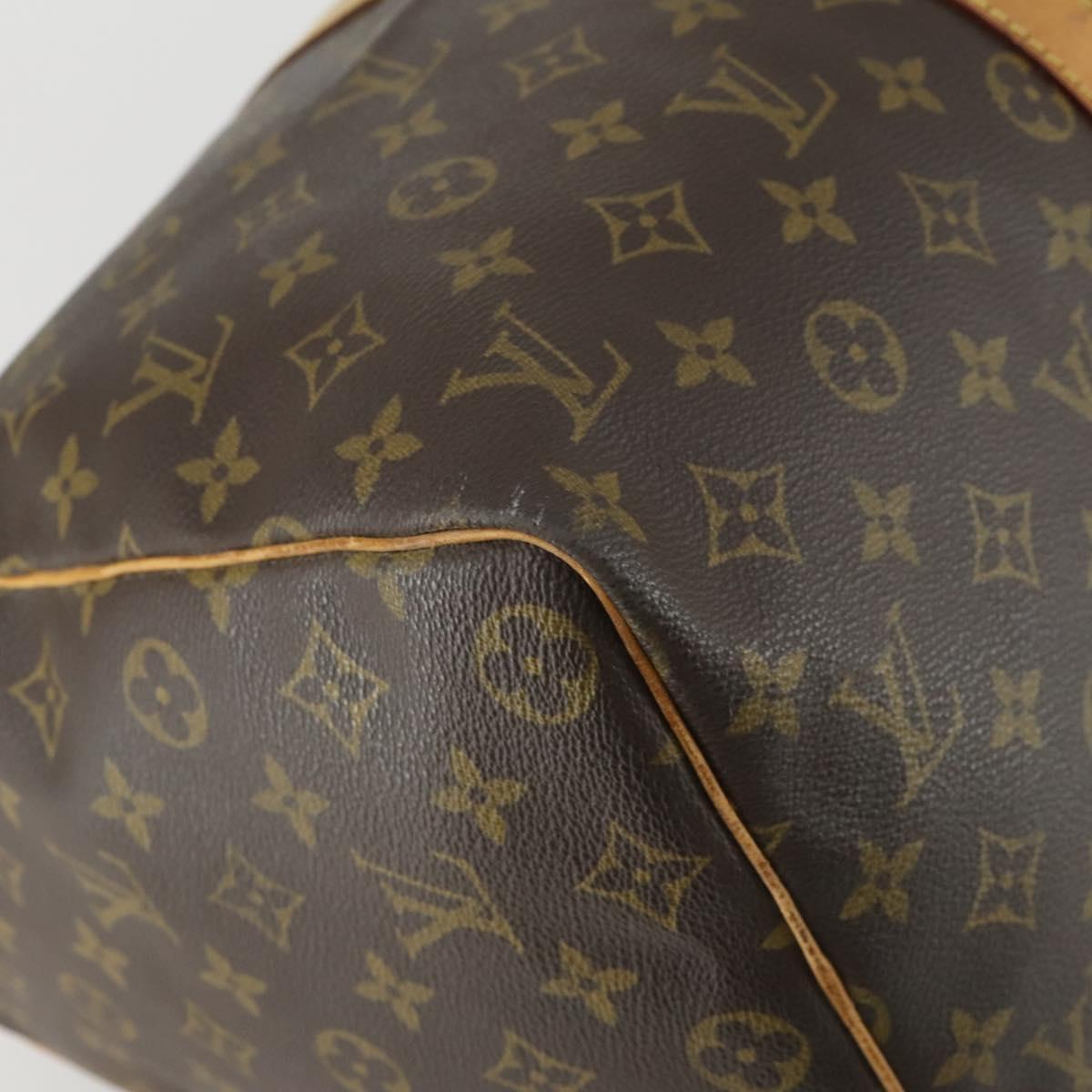 LOUIS VUITTON Monogram Keepall 45 Boston Bag M41428 LV Auth 160109