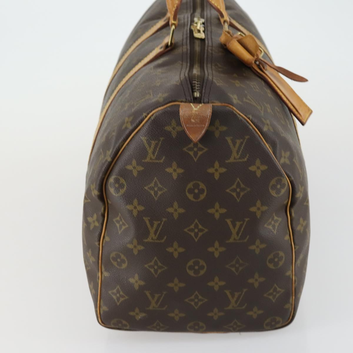 LOUIS VUITTON Monogram Keepall 45 Boston Bag M41428 LV Auth 160109