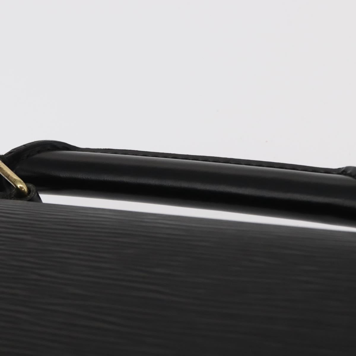LOUIS VUITTON Epi Serviette Conseiller Business Bag Black M54422 LV Auth 160118