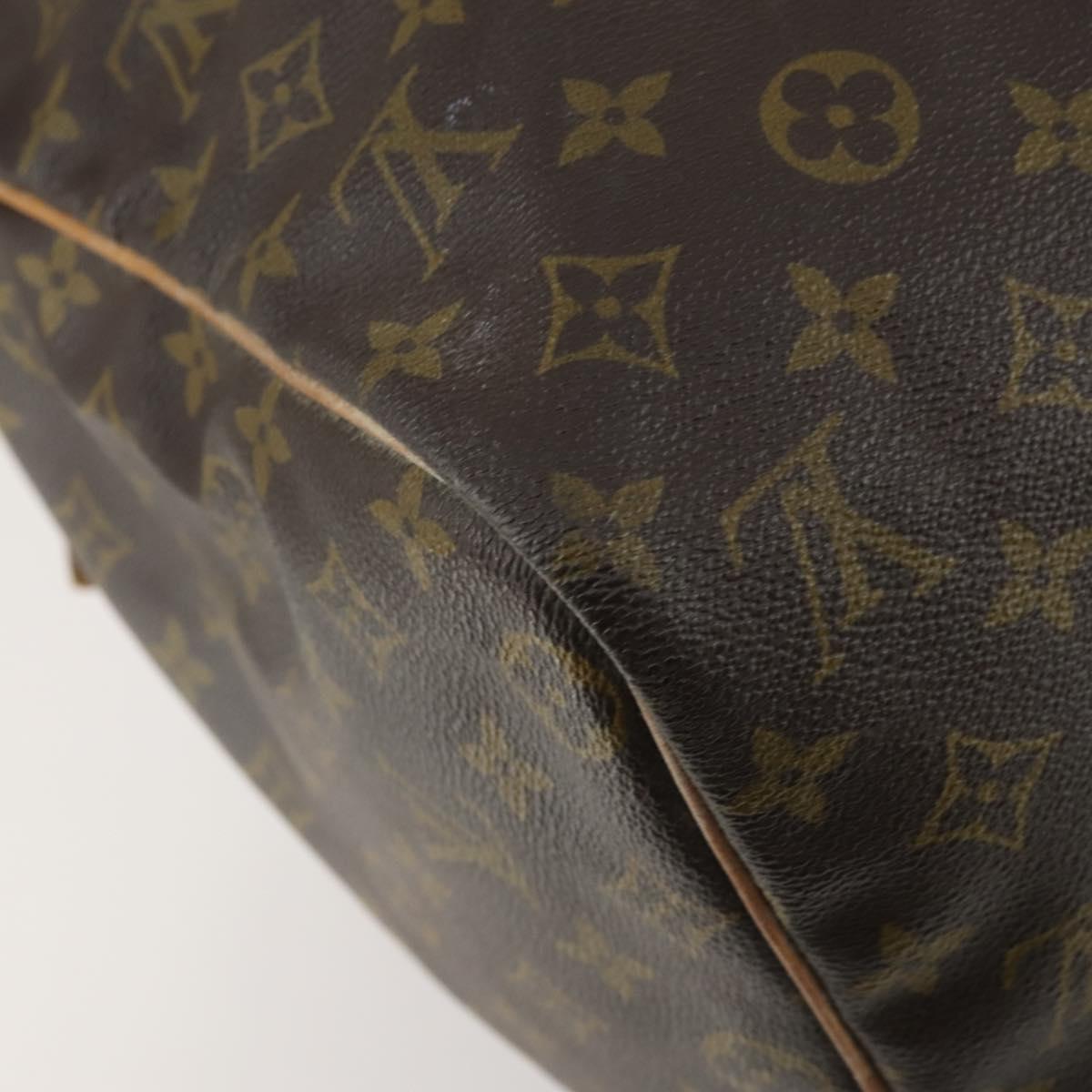 LOUIS VUITTON Monogram Sac Souple 45 Boston Bag M41624 LV Auth 160129