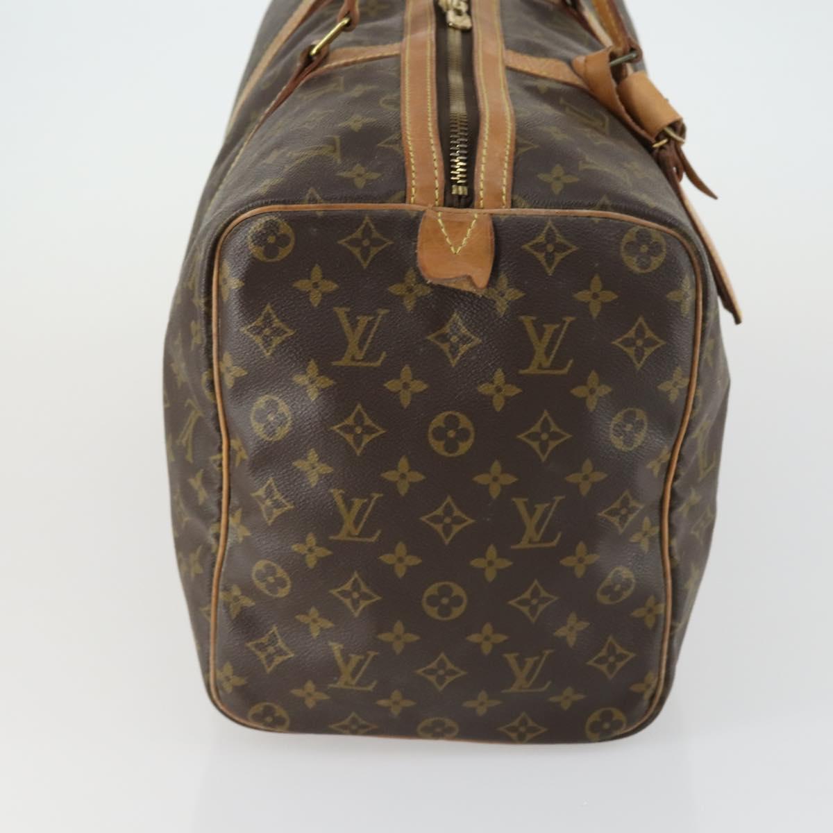 LOUIS VUITTON Monogram Sac Souple 45 Boston Bag M41624 LV Auth 160129