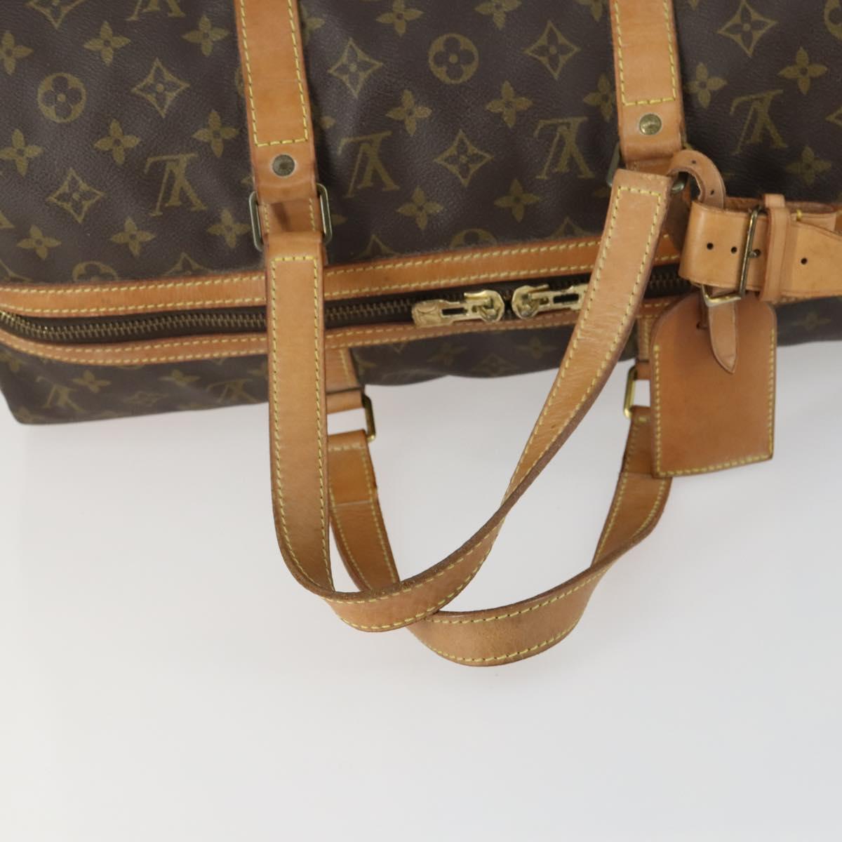 LOUIS VUITTON Monogram Sac Souple 45 Boston Bag M41624 LV Auth 160129