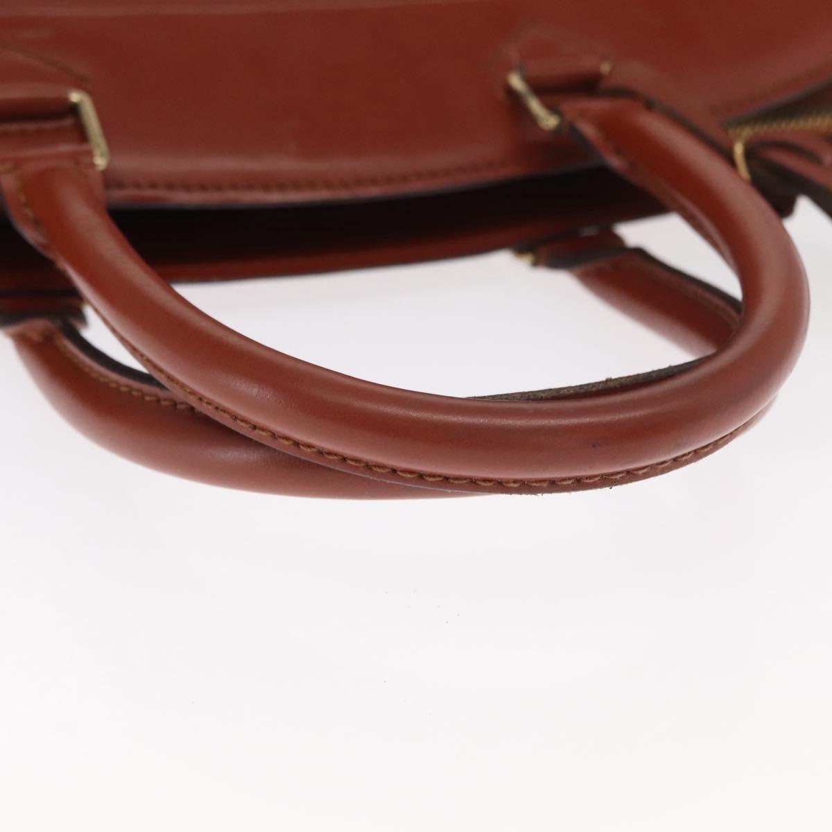 LOUIS VUITTON Epi Riviera Hand Bag Brown M48183 LV Auth 160132