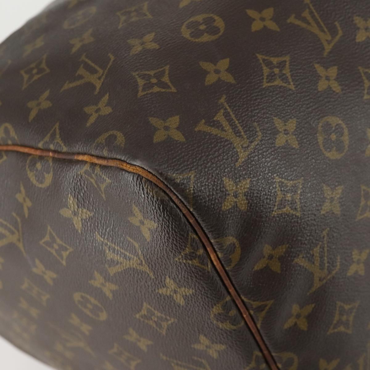 LOUIS VUITTON Monogram Keepall 55 Boston Bag M41424 LV Auth 160147
