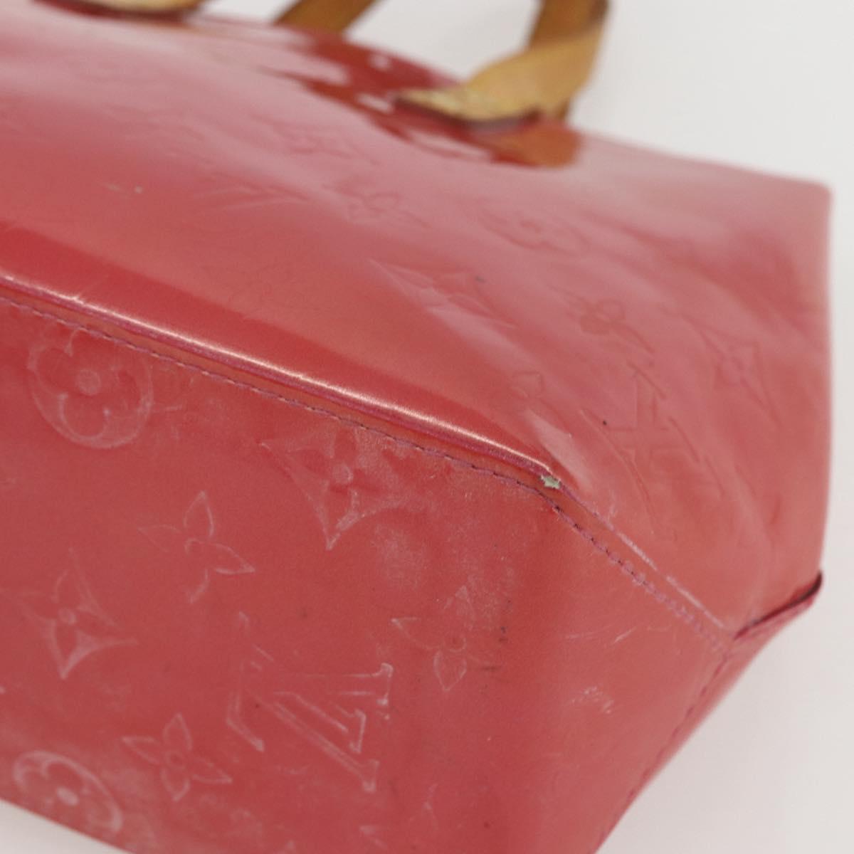 LOUIS VUITTON Monogram Vernis Reade PM Hand Bag Fran Boise M9132F LV Auth 160162