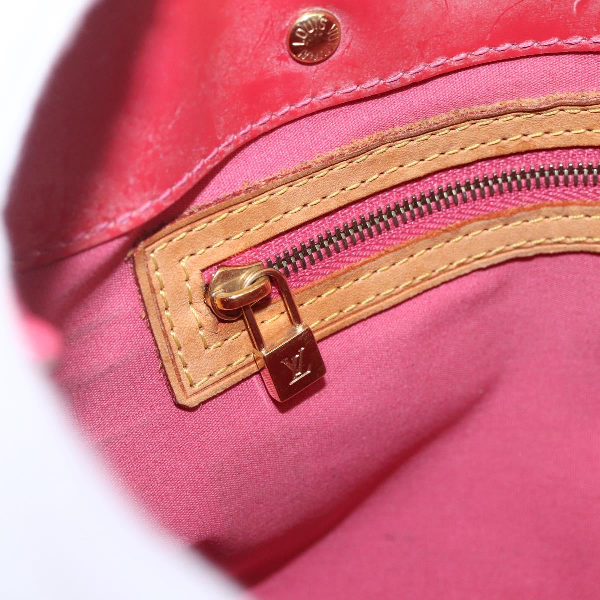 LOUIS VUITTON Monogram Vernis Reade PM Hand Bag Fran Boise M9132F LV Auth 160162