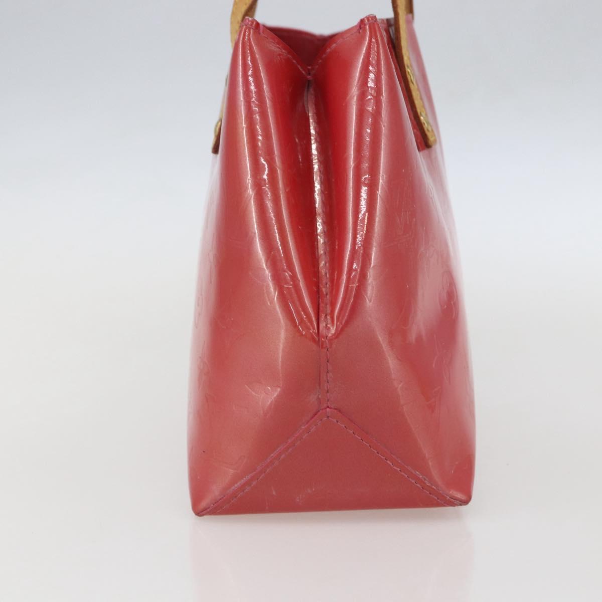 LOUIS VUITTON Monogram Vernis Reade PM Hand Bag Fran Boise M9132F LV Auth 160162