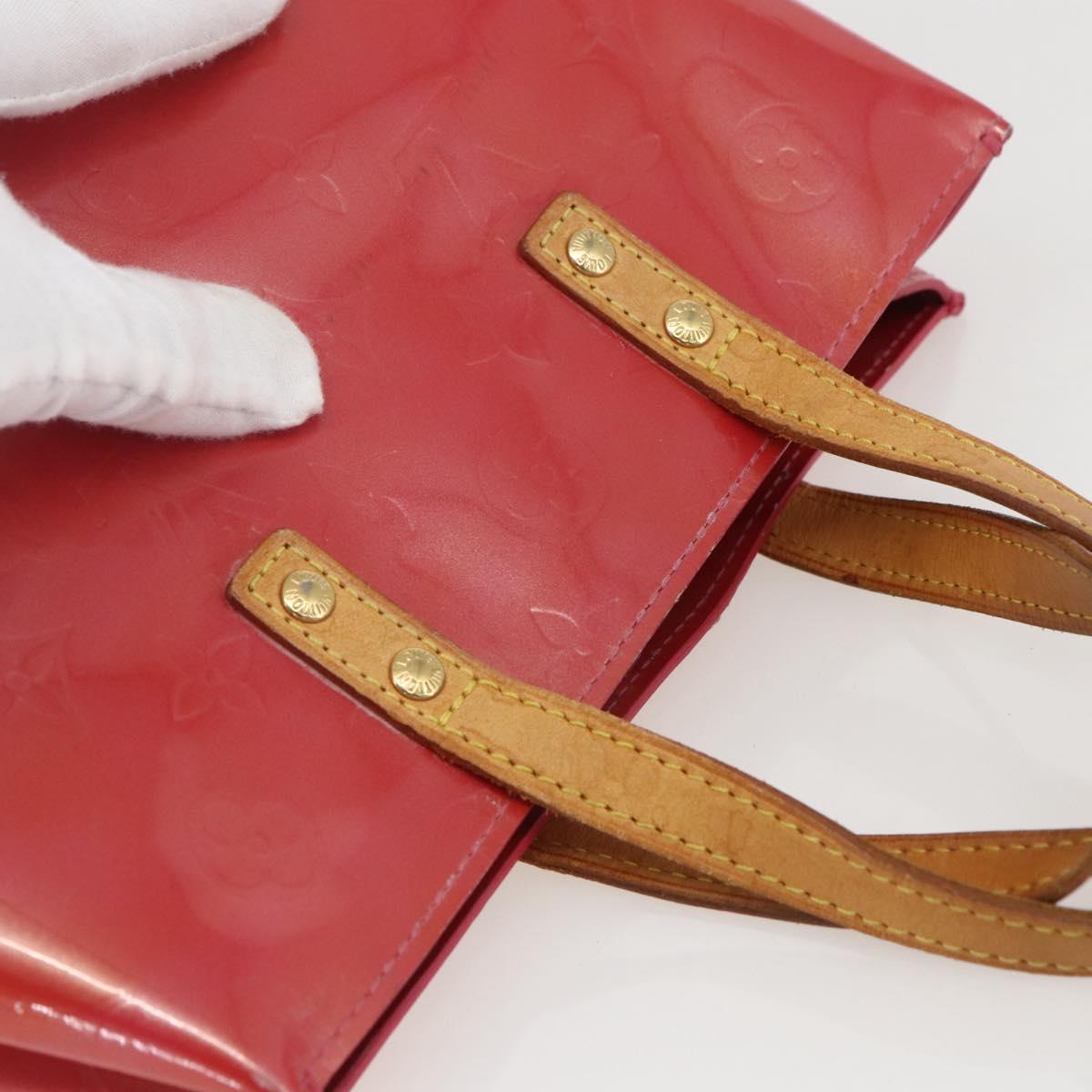 LOUIS VUITTON Monogram Vernis Reade PM Hand Bag Fran Boise M9132F LV Auth 160162