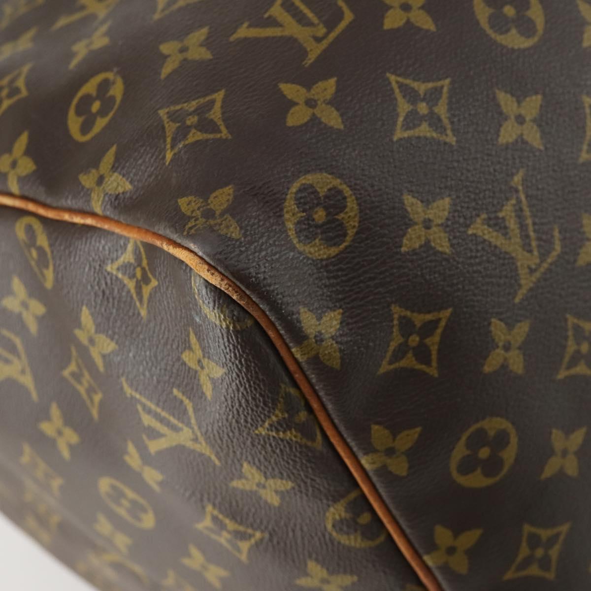 LOUIS VUITTON Monogram Keepall 60 Boston Bag M41422 LV Auth 160191