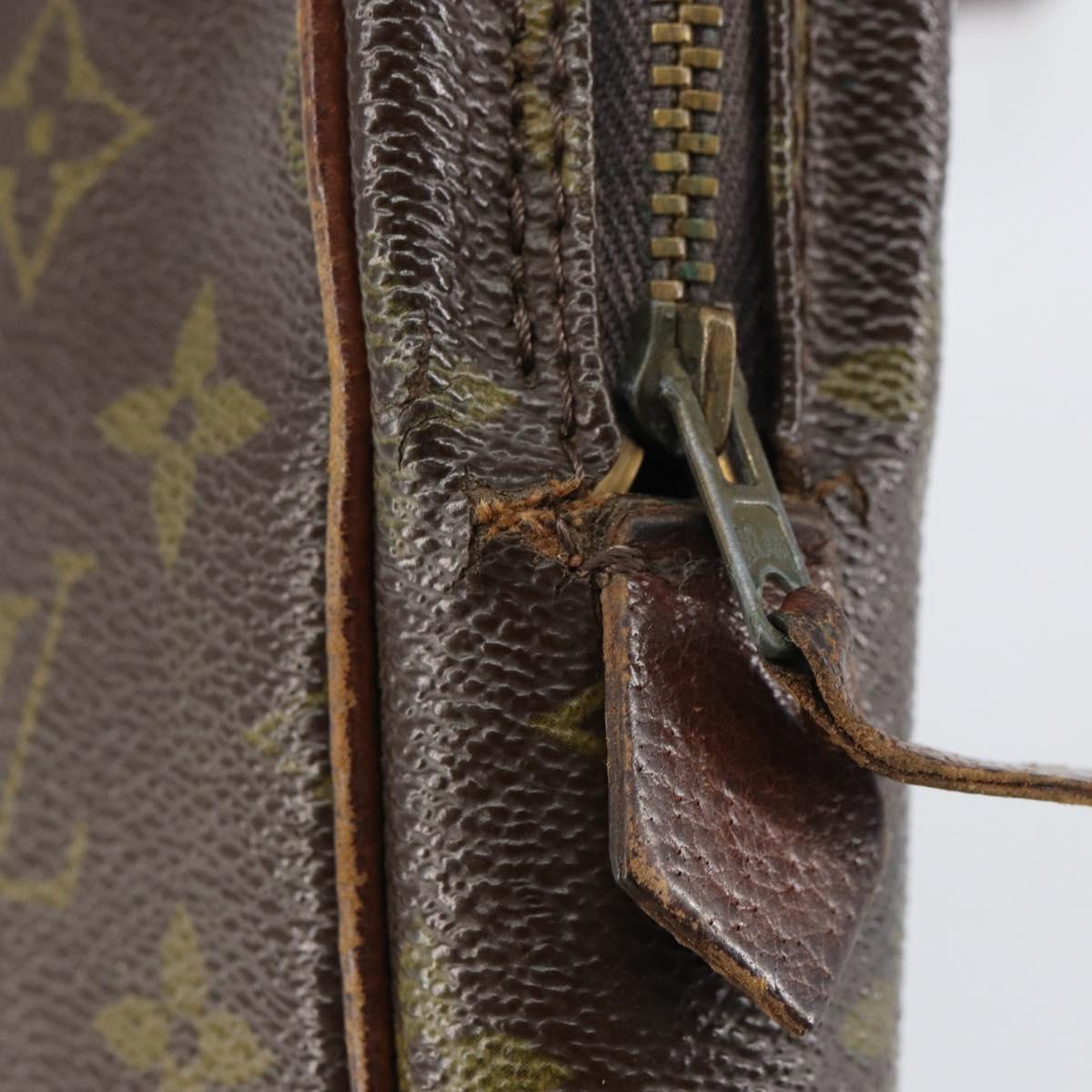 LOUIS VUITTON Monogram Danube Shoulder Bag Vintage M45266 LV Auth 160227