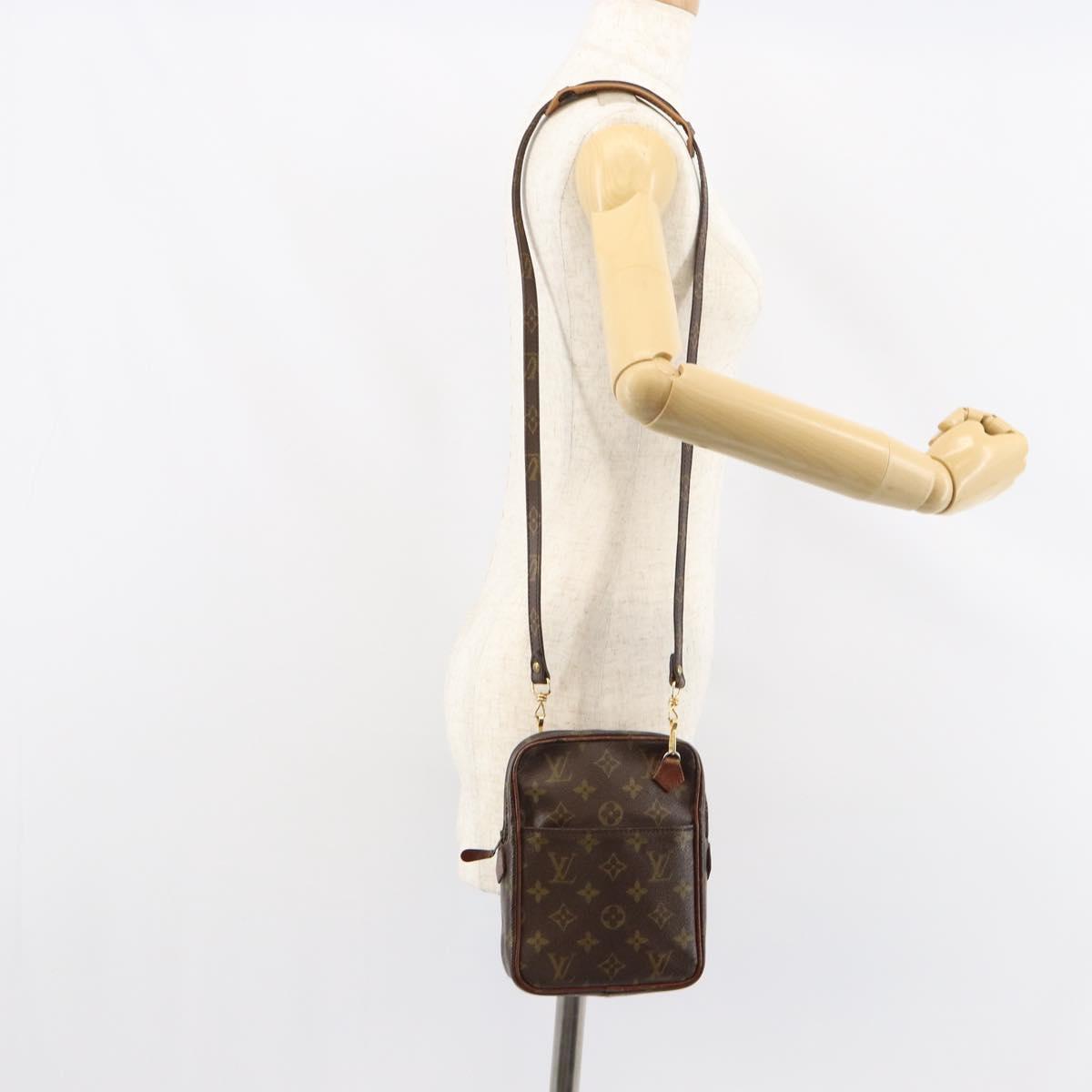 LOUIS VUITTON Monogram Danube Shoulder Bag Vintage M45266 LV Auth 160227