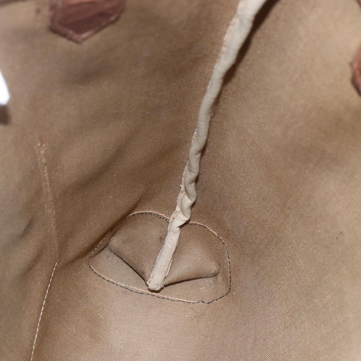 GUCCI GG Supreme Web Sherry Line Tote Bag PVC Beige 002 904 0222 Auth 160284