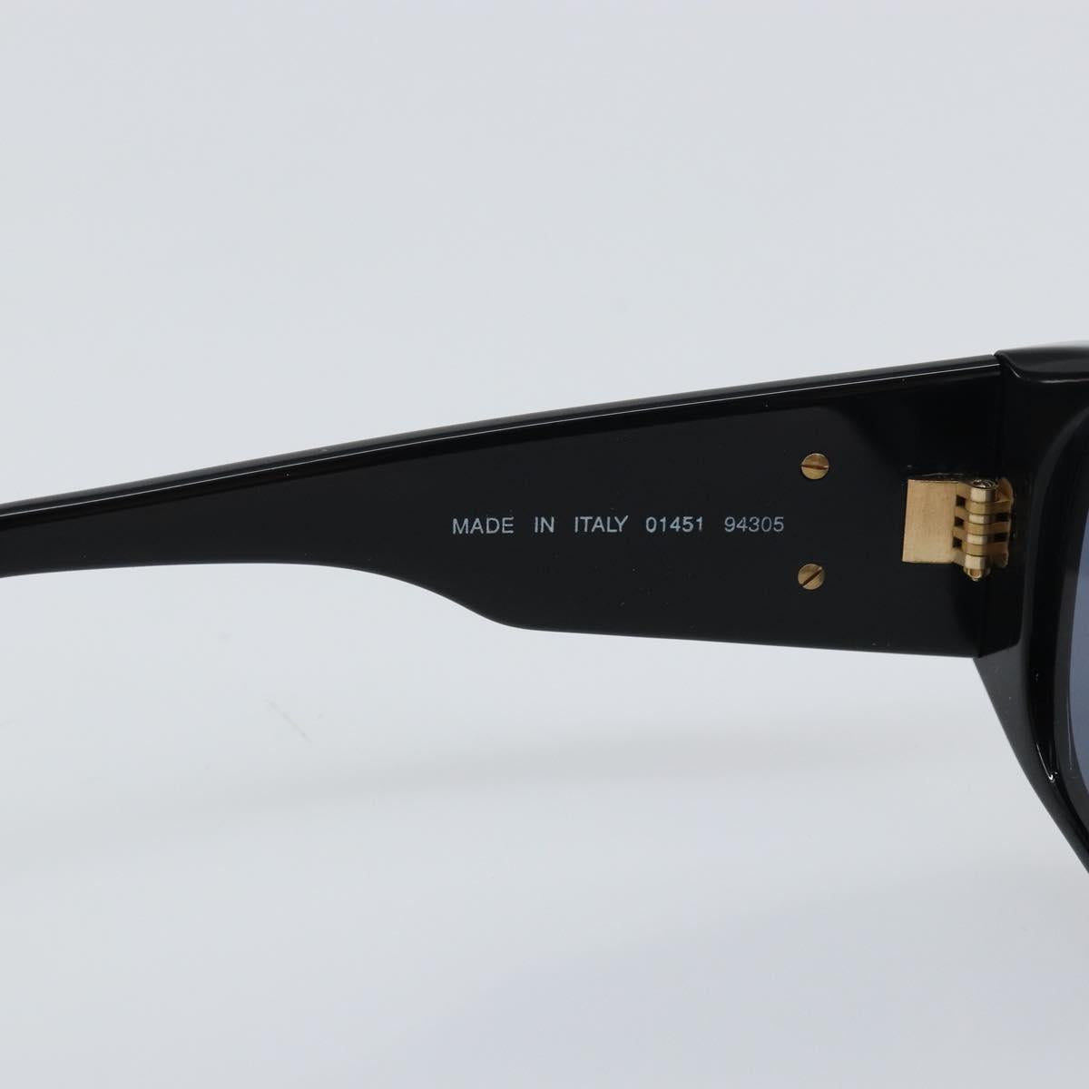 CHANEL Sunglasses plastic Black CC Auth 160310A