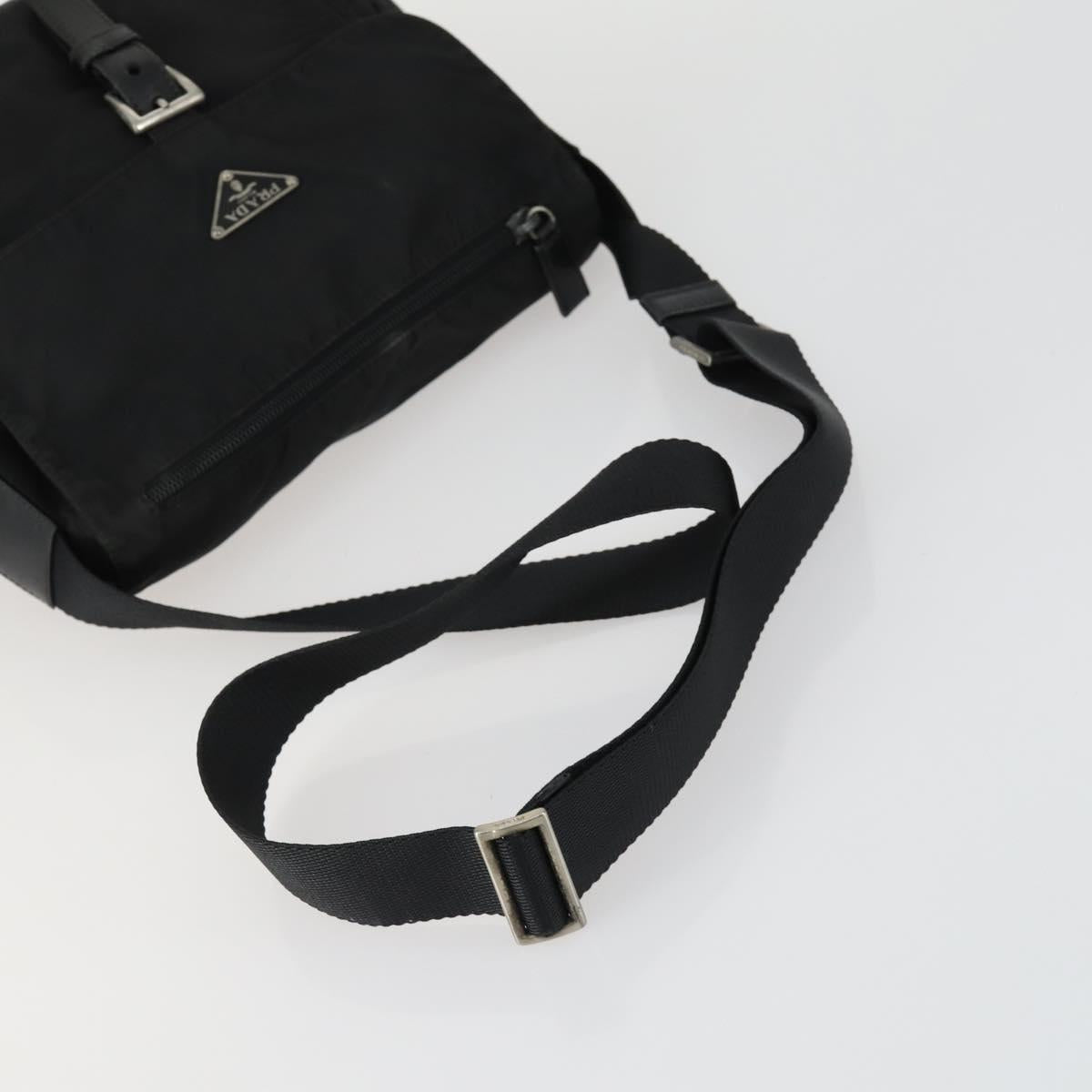 PRADA Hand Bag Nylon 5 Set Khaki Black Auth 160316