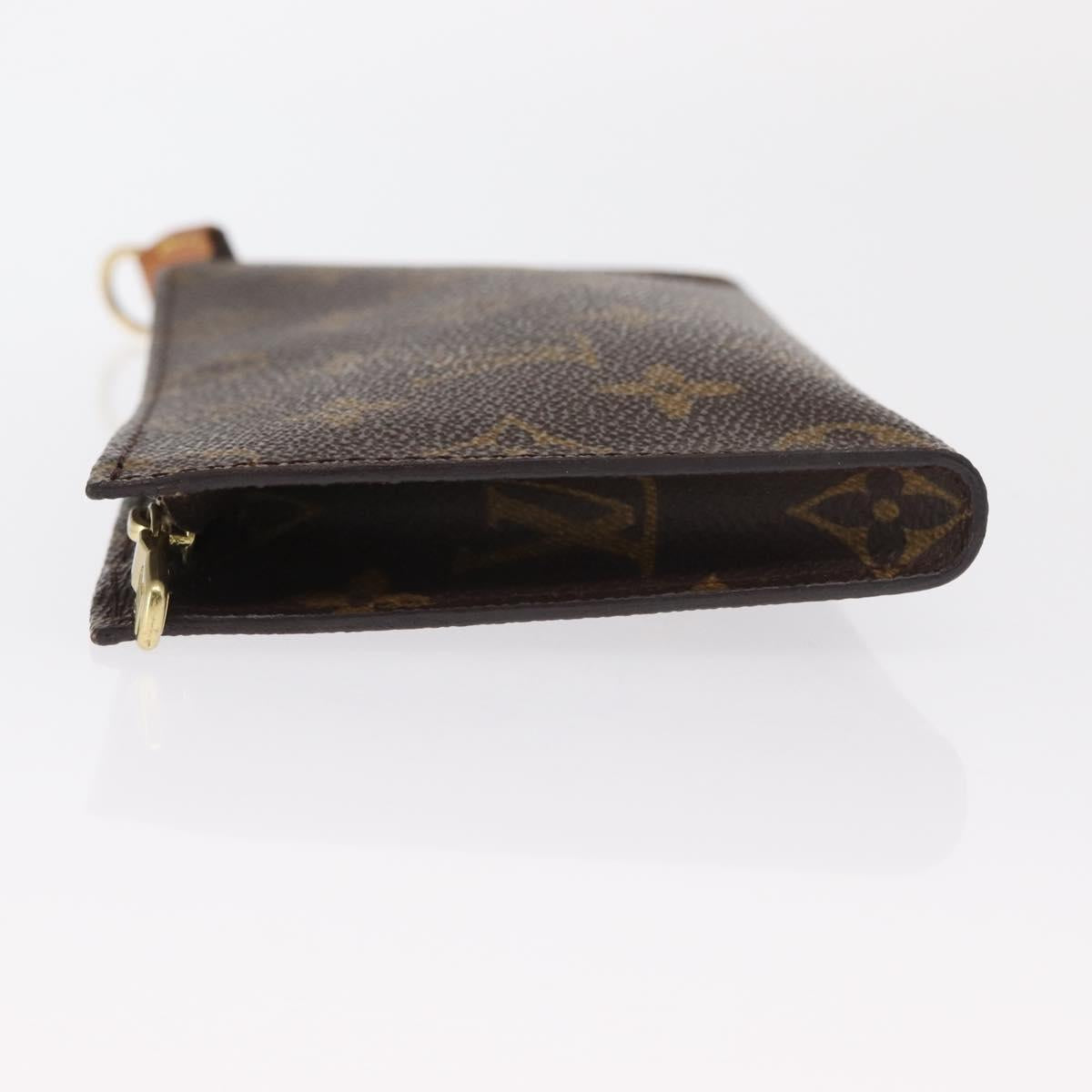 LOUIS VUITTON Monogram Bucket PM Accessory Pouch LV Auth 160344