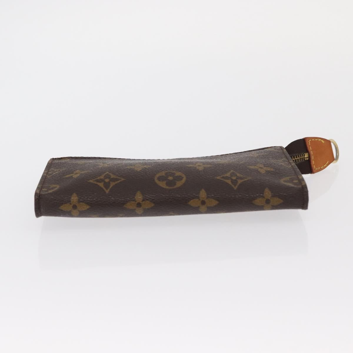 LOUIS VUITTON Monogram Bucket PM Accessory Pouch LV Auth 160344
