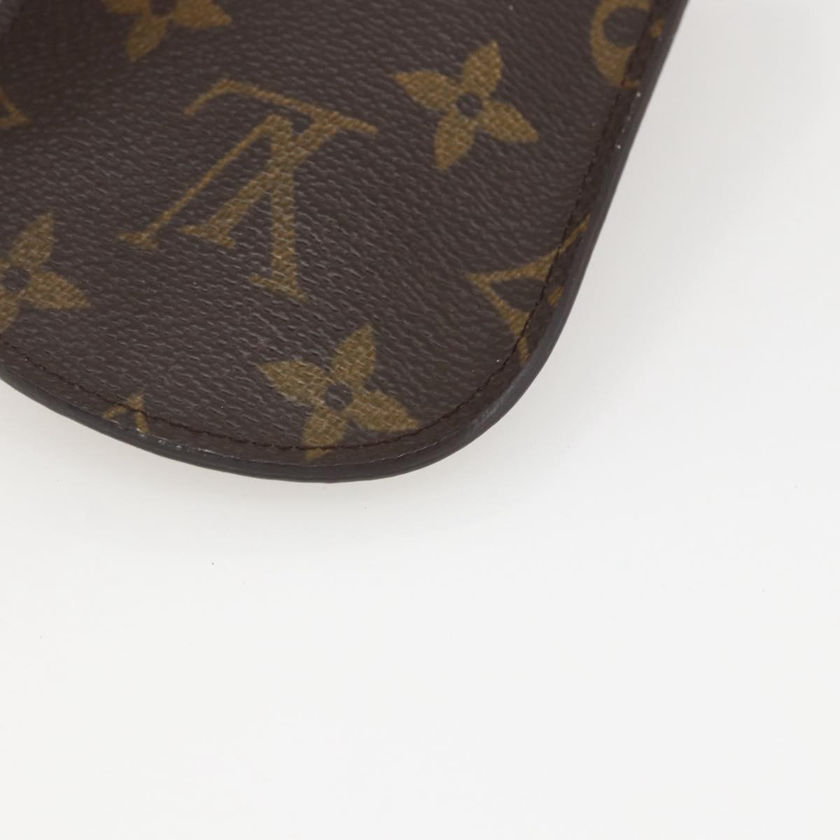 LOUIS VUITTON Monogram Etui Lunette Rabat Glasses Case M62970 LV Auth 160349