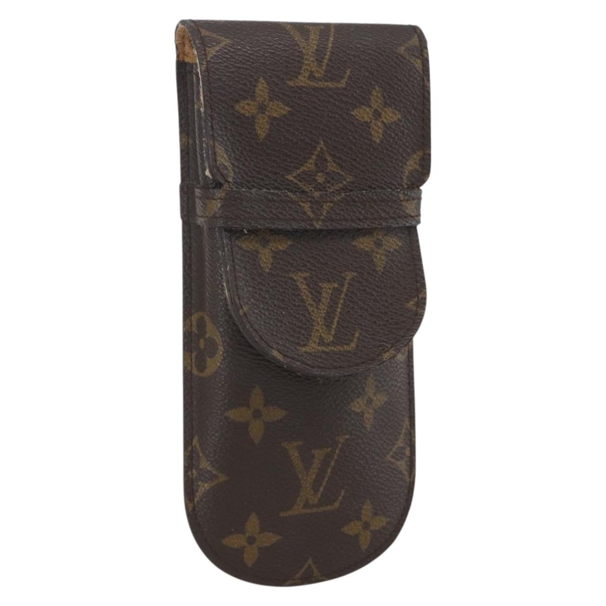 LOUIS VUITTON Monogram Etui Lunette Rabat Glasses Case M62970 LV Auth 160349