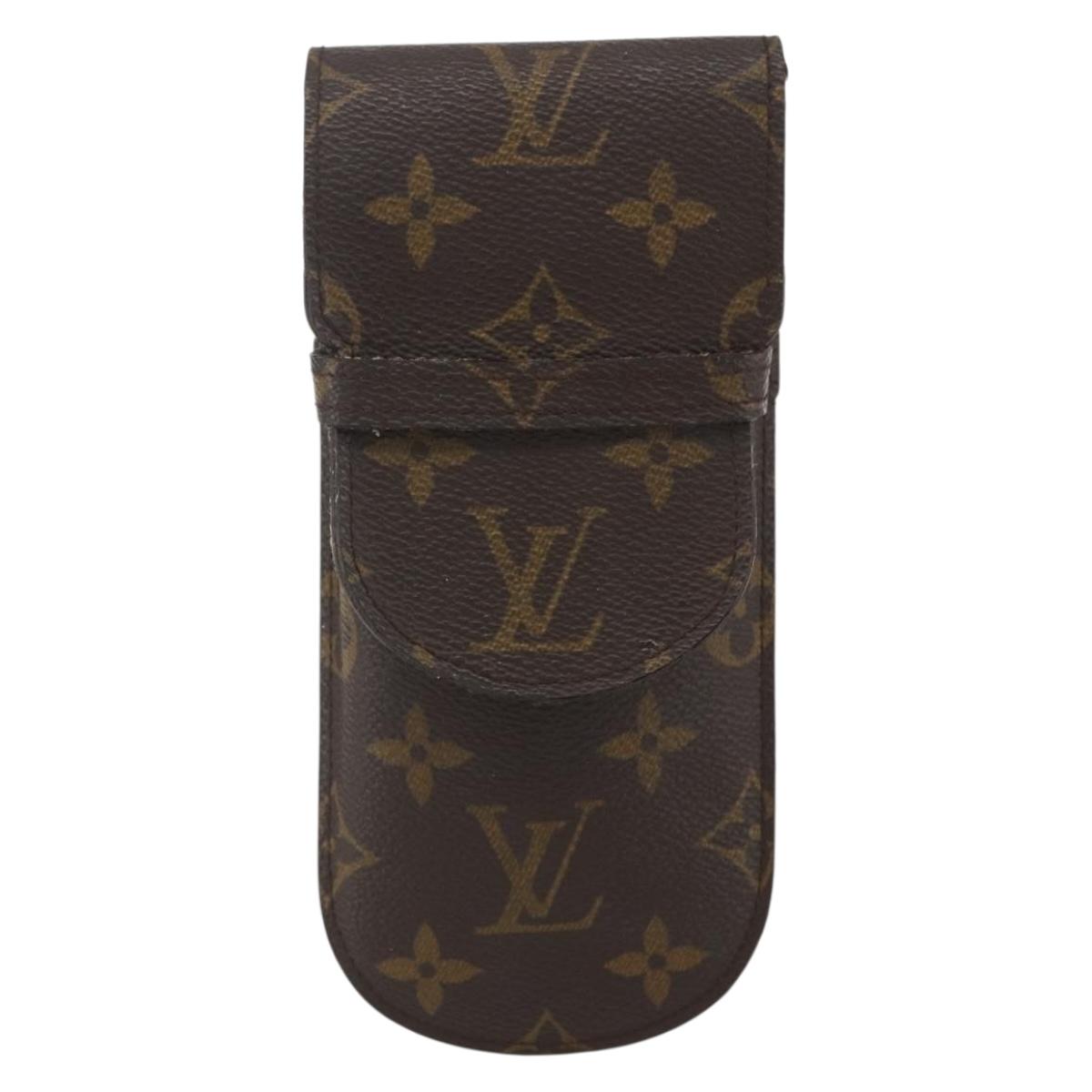 LOUIS VUITTON Monogram Etui Lunette Rabat Glasses Case M62970 LV Auth 160349