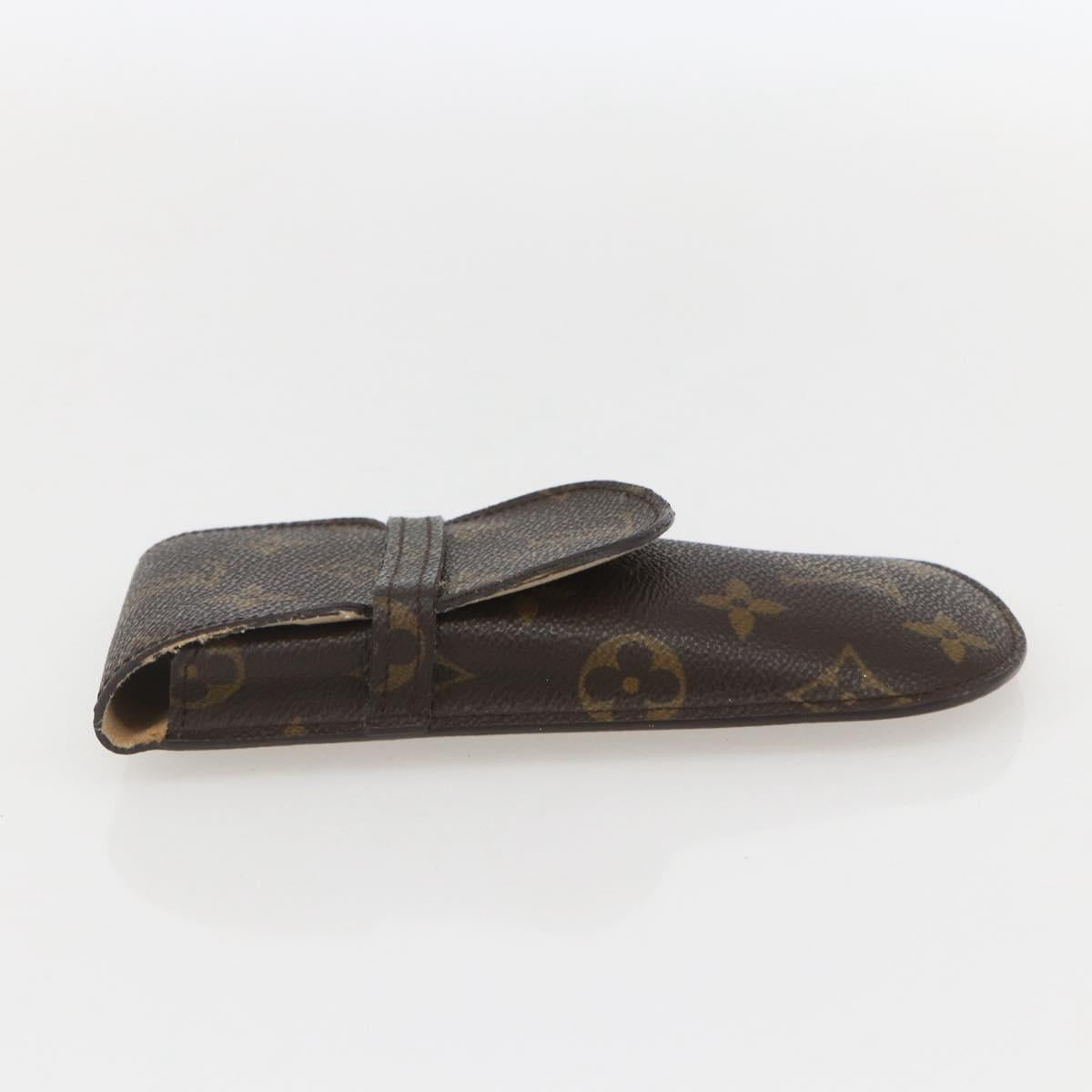 LOUIS VUITTON Monogram Etui Lunette Rabat Glasses Case M62970 LV Auth 160349