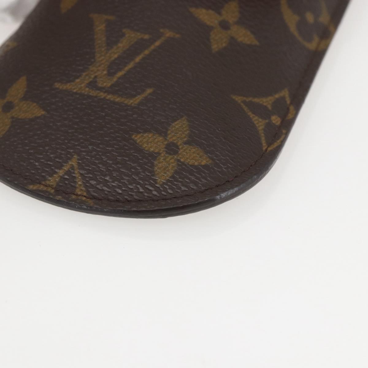 LOUIS VUITTON Monogram Etui Lunette Rabat Glasses Case M62970 LV Auth 160349