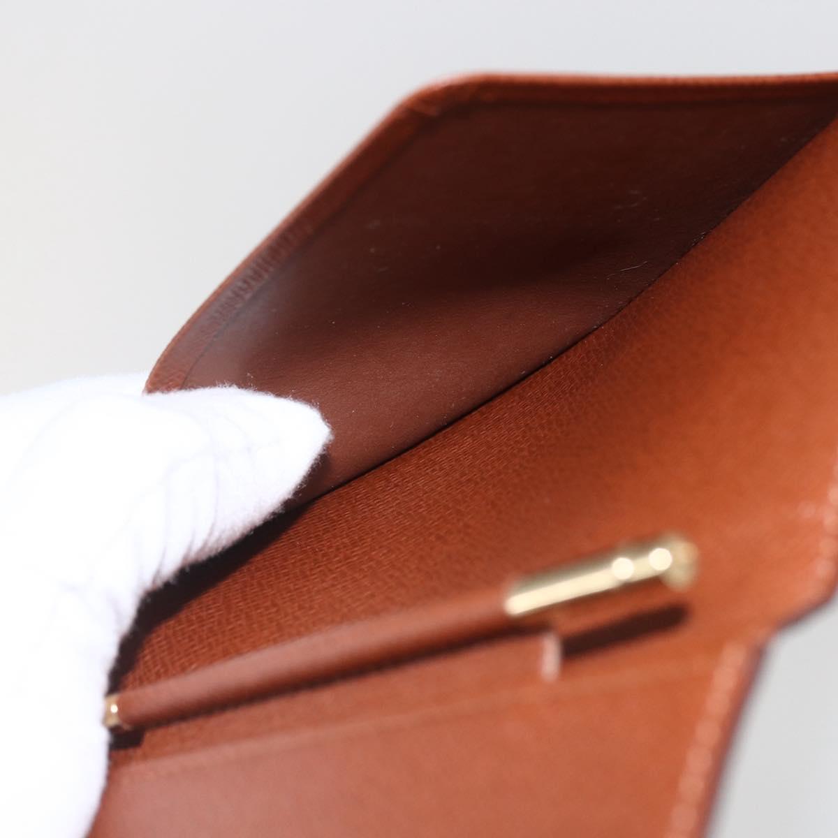 LOUIS VUITTON Monogram Etui Palm PDA Day Planner Cover M63028 LV Auth 160355