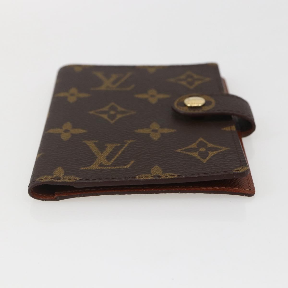 LOUIS VUITTON Monogram Etui Palm PDA Day Planner Cover M63028 LV Auth 160355