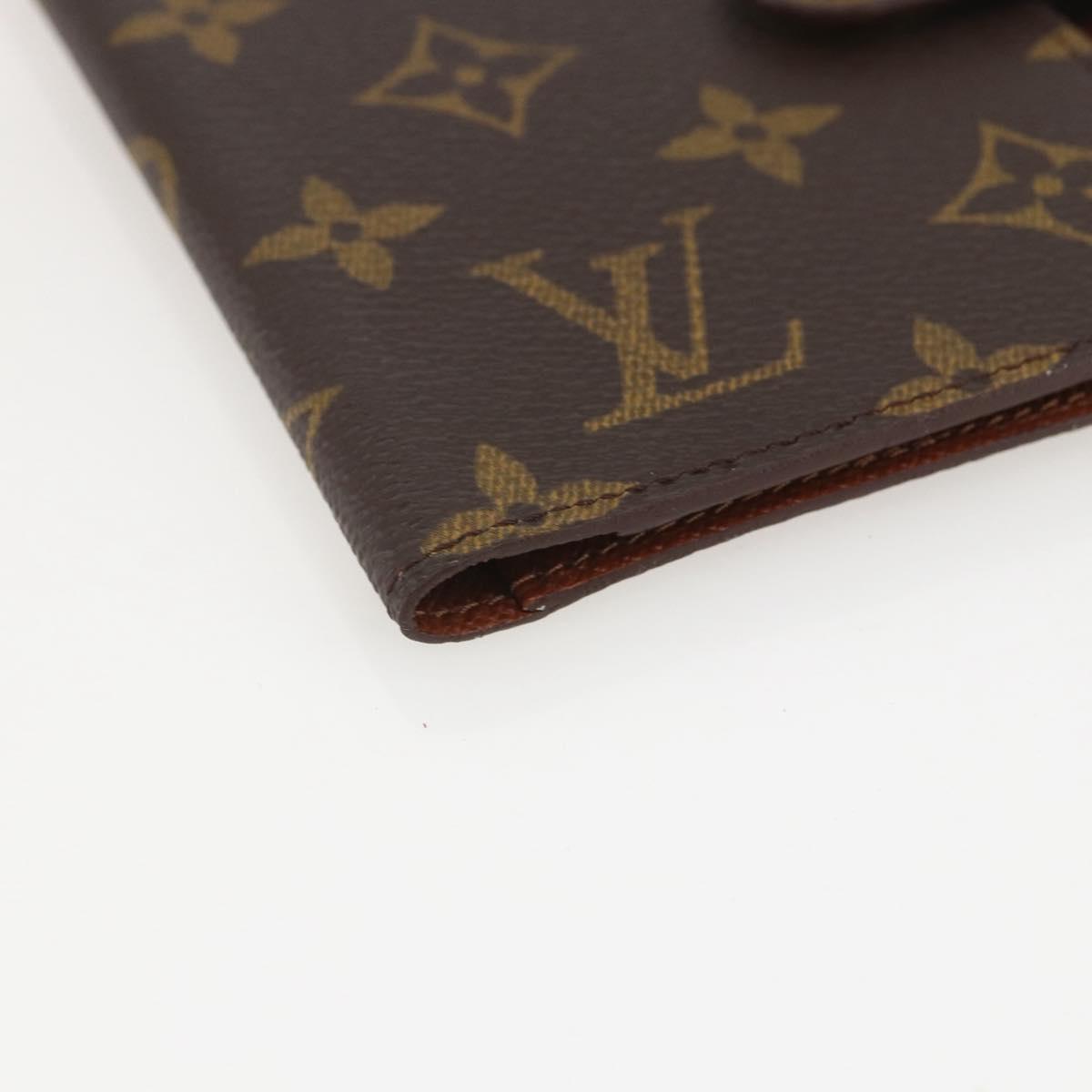 LOUIS VUITTON Monogram Etui Palm PDA Day Planner Cover M63028 LV Auth 160355