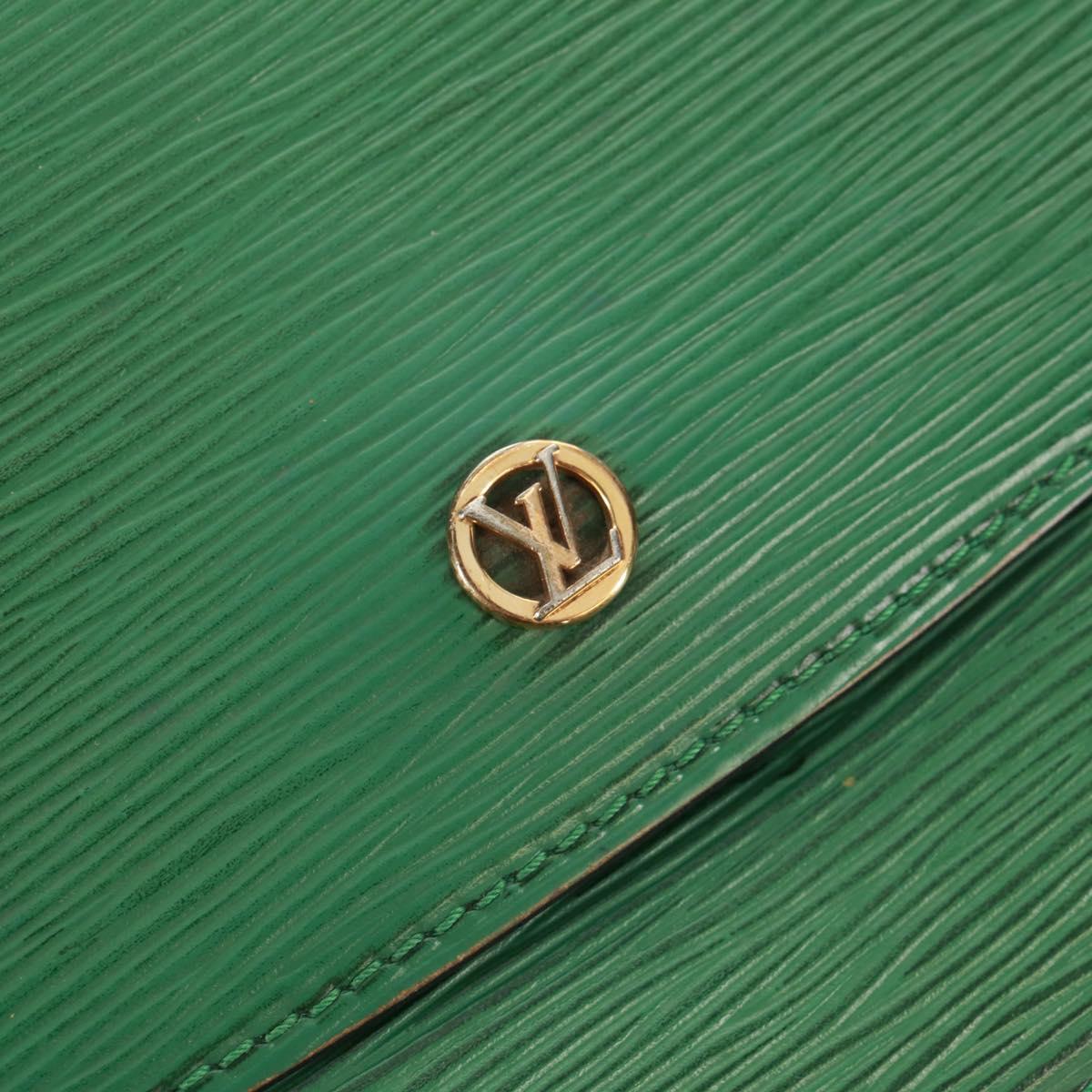 LOUIS VUITTON Epi Grenel Shoulder Bag Green M52364 LV Auth 160435