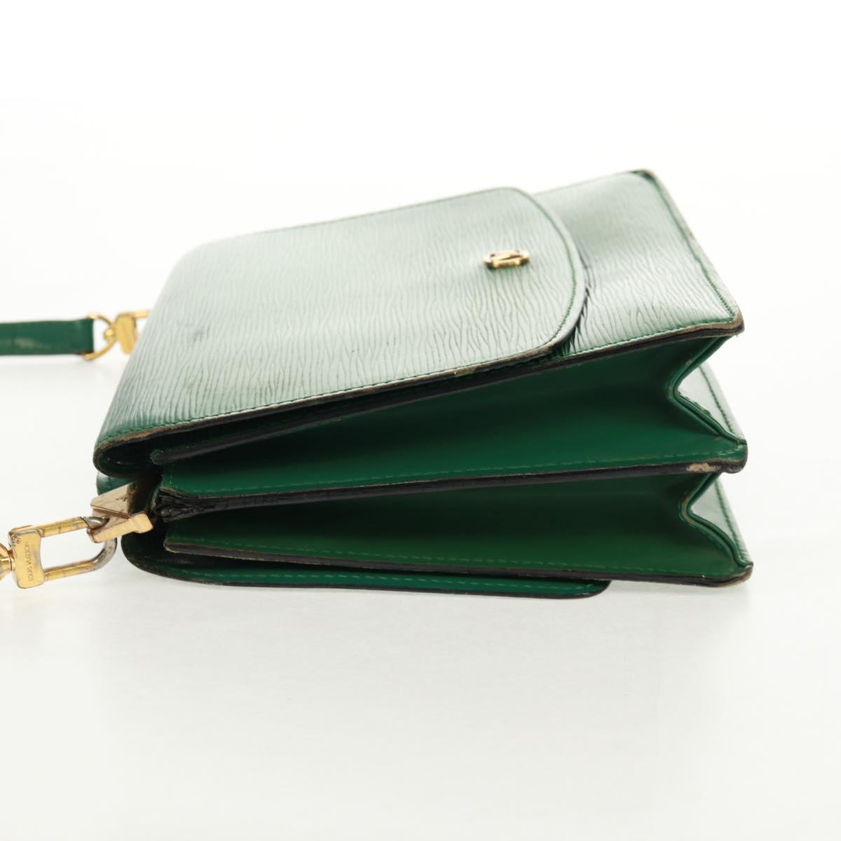 LOUIS VUITTON Epi Grenel Shoulder Bag Green M52364 LV Auth 160435