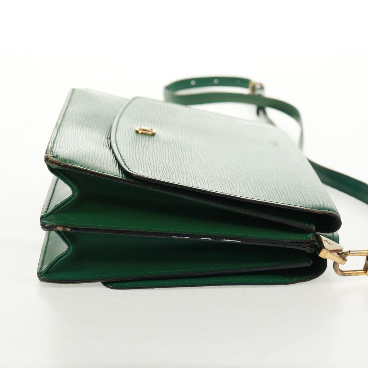 LOUIS VUITTON Epi Grenel Shoulder Bag Green M52364 LV Auth 160435