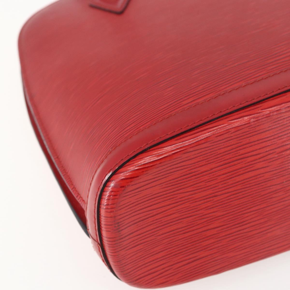 LOUIS VUITTON Epi Lussac Shoulder Bag Red M52287 LV Auth 160439