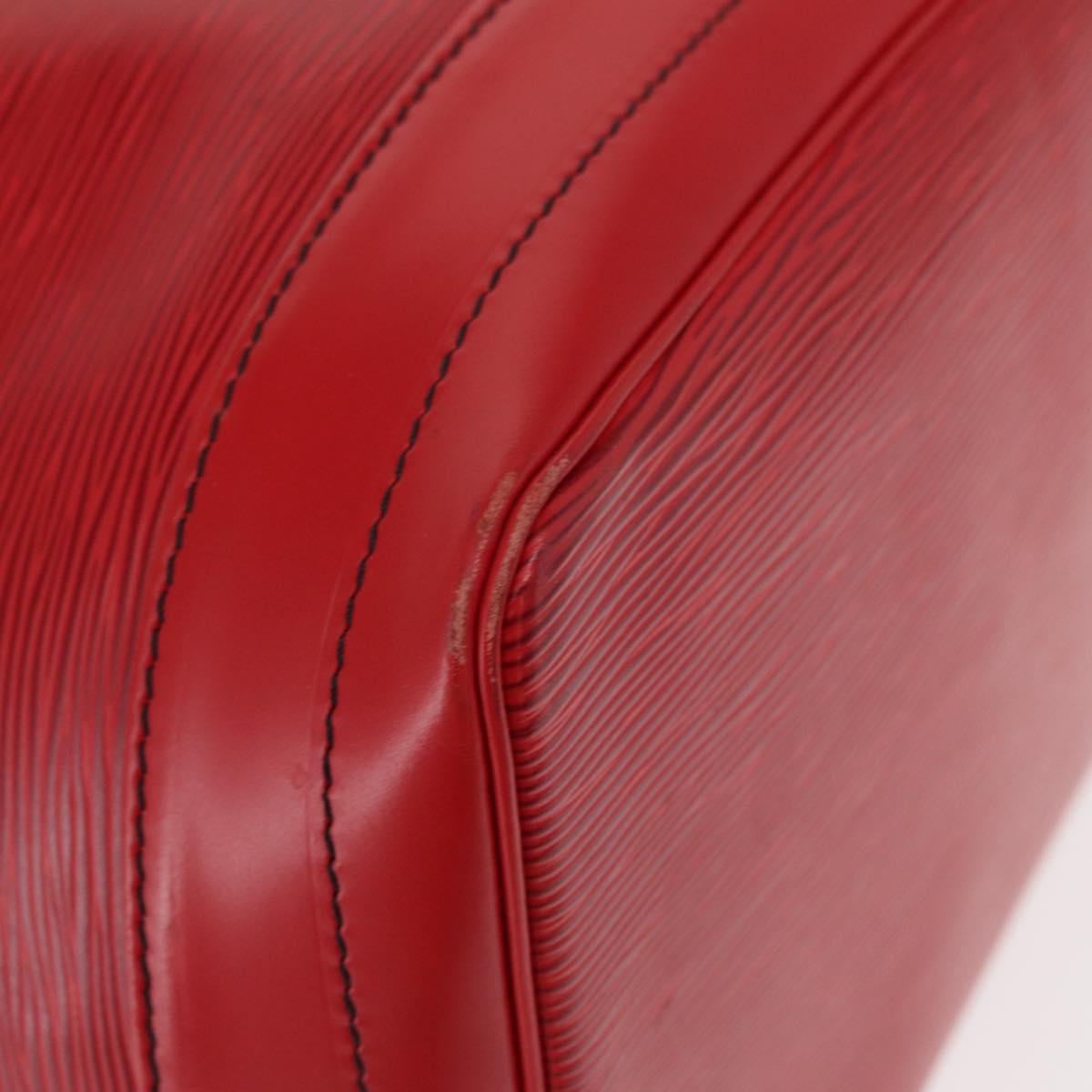 LOUIS VUITTON Epi Noe Shoulder Bag Red M44007 LV Auth 160445