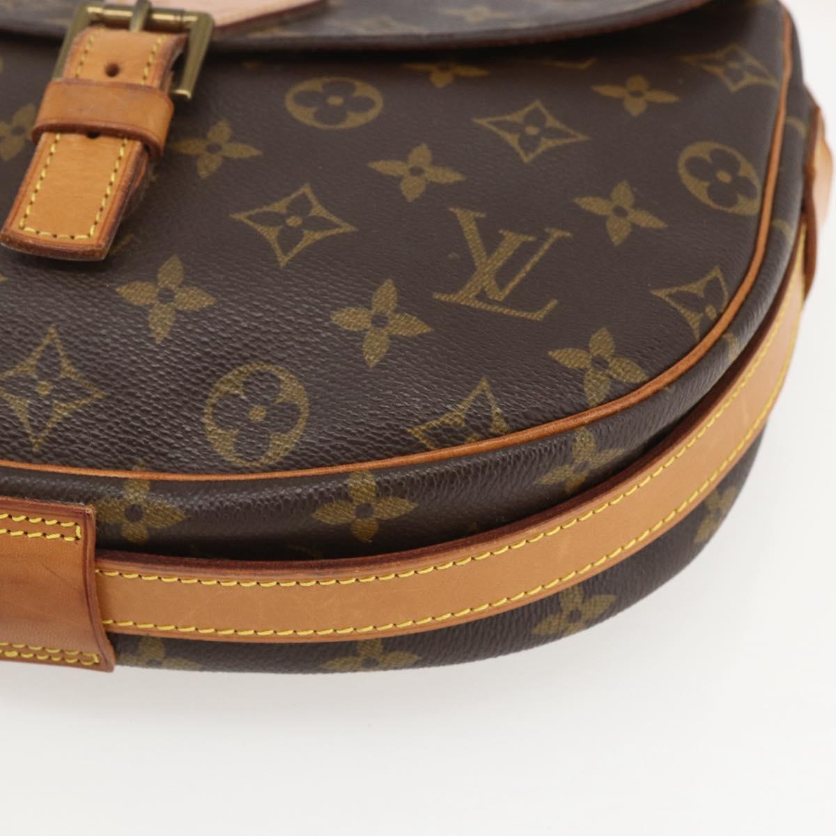 LOUIS VUITTON Monogram Jeune Fille GM Shoulder Bag M51225 LV Auth 160454A
